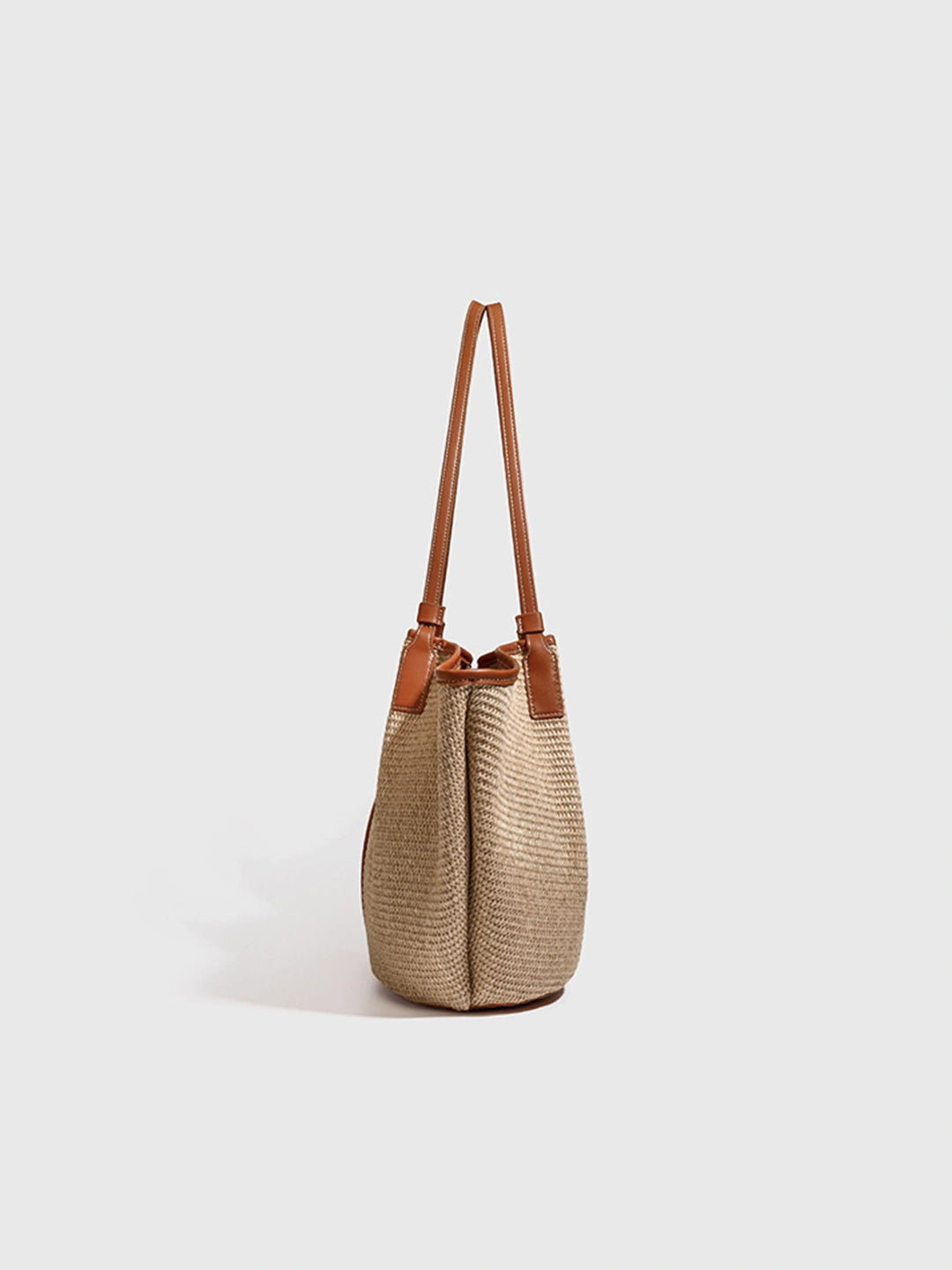 Vacation Raffia Woven Large Tote Bag