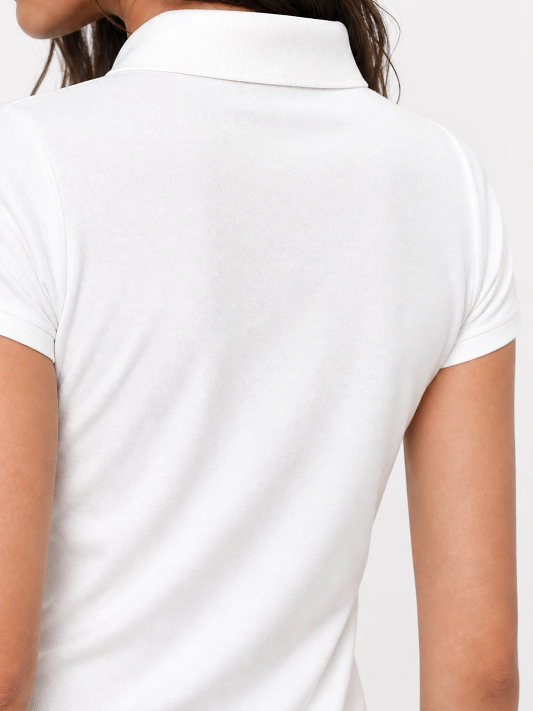 Vintage Military Button Short Sleeve Polo