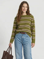 Loose Fit Round Neck Long Sleeve Sweater