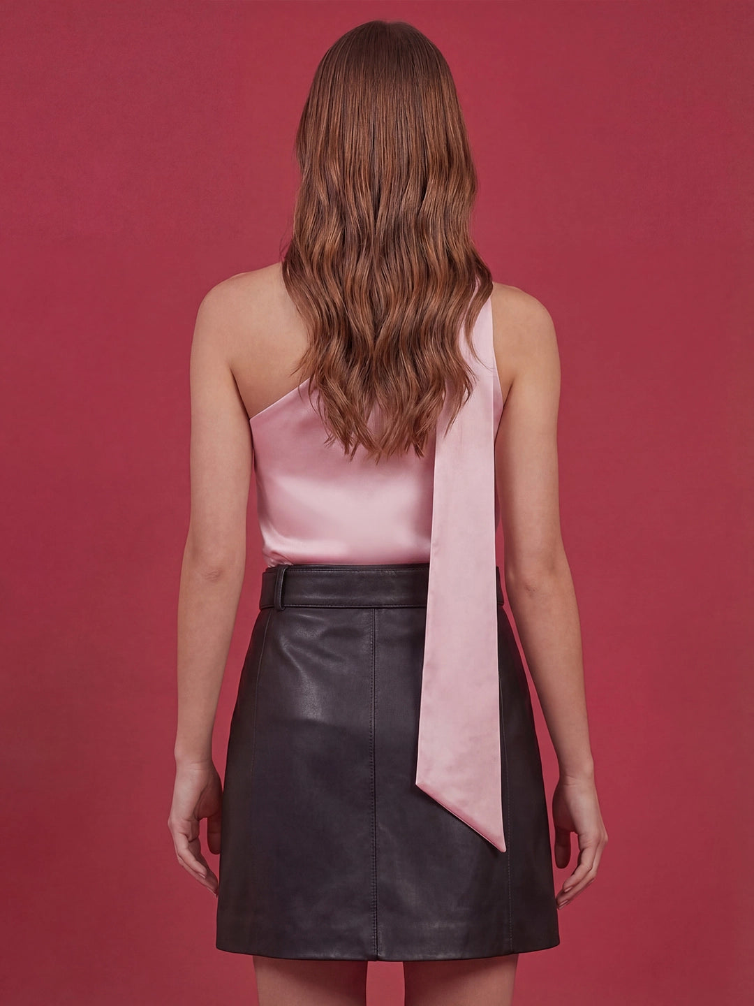 Valentine's Day Exclusive -Leather Mini Skirt