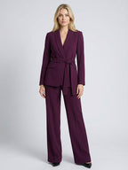 Shawl Collar Tailored Long Sleeve Professional Blazer